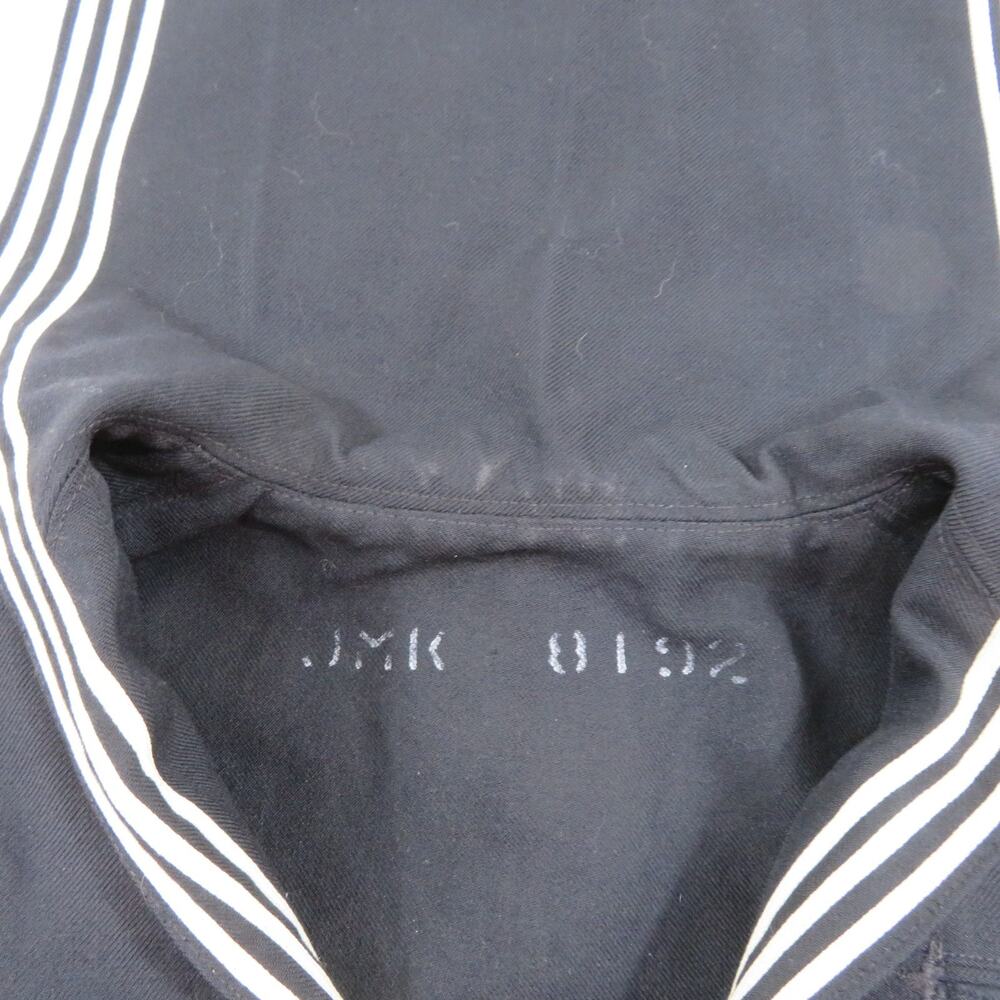 USN Jumper Shirt Naval Sea Cadet Cracker Jack Navy Wool Jumper Sz 40R Vintage - Picture 3 of 5